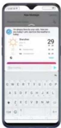 Realme 8s 5G - Say hello to Talia, your TouchPal assistant - 7