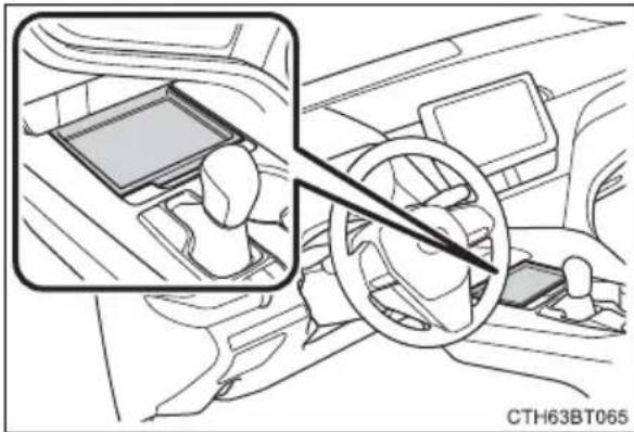 TOYOTA Camry HV (2022) - Open tray - 1