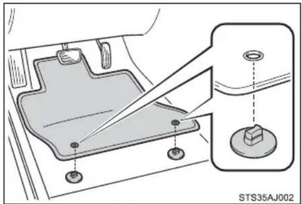 TOYOTA Camry HV (2022) - Floor mat - 1