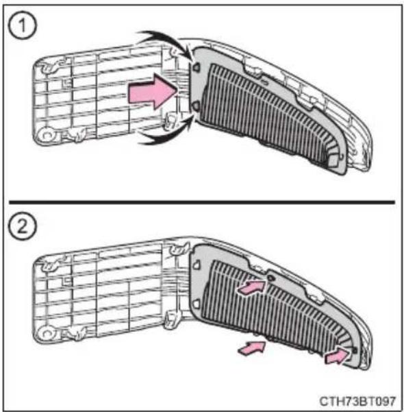 TOYOTA Camry HV (2022) - If dust and clogs cannot be completely removed - 6