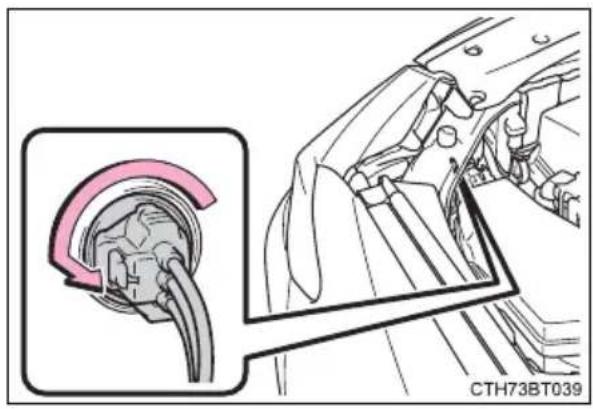 TOYOTA Camry HV (2022) - ■Front turn signal/parking lights (bulb type) - 1
