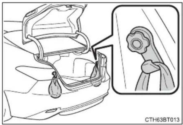 TOYOTA Camry HV (2022) - Grocery bag hooks - 1