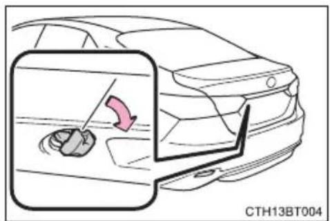 TOYOTA Camry HV (2022) - Triggering of the alarm - 2