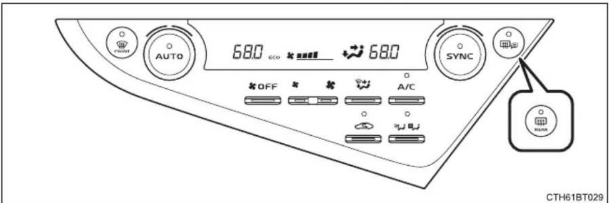 TOYOTA Camry HV (2022) - Air conditioning controls - 1