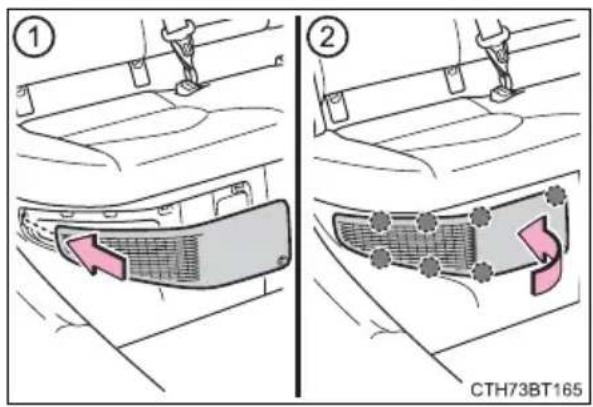 TOYOTA Camry HV (2022) - If dust and clogs cannot be completely removed - 7