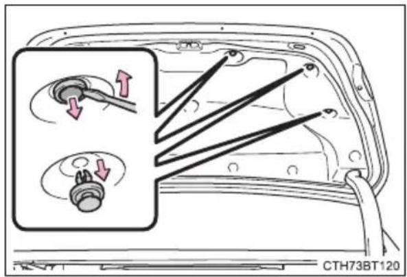 TOYOTA Camry HV (2022) - ■Back-up lights (bulb type) - 1