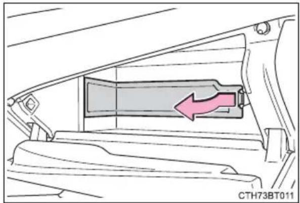 TOYOTA Camry HV (2022) - Removal method - 1