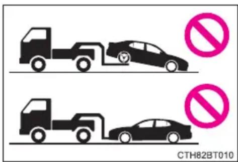 TOYOTA Camry HV (2022) - ■When towing the vehicle - 1