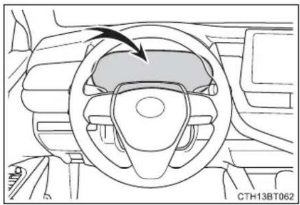 TOYOTA Camry HV (2022) - Hybrid warning message - 1