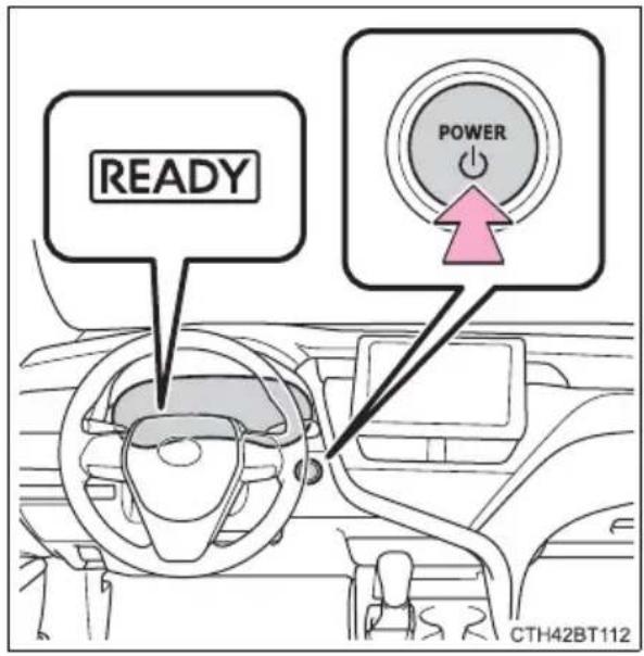 TOYOTA Camry HV (2022) - Starting the hybrid system - 1