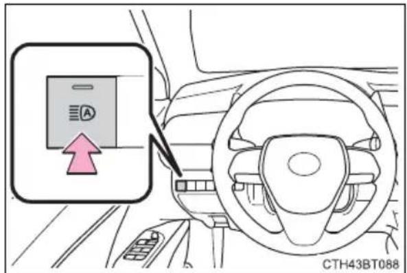 TOYOTA Camry HV (2022) - ■ Switching to the low beams - 1
