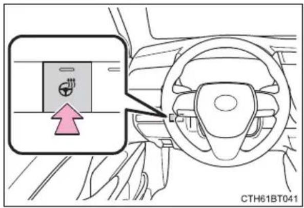 TOYOTA Camry HV (2022) - Heated steering wheel - 1