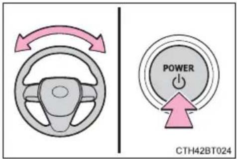 TOYOTA Camry HV (2022) - ■When the steering lock cannot be released - 1