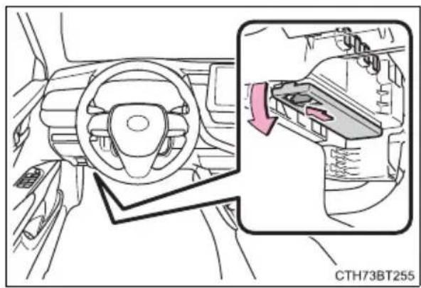 TOYOTA Camry HV (2022) - Checking and replacing fuses - 3