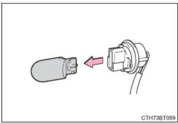 TOYOTA Camry HV (2022) - ■Rear turn signal lights (bulb type) and rear side marker lights (bulb type) - 8