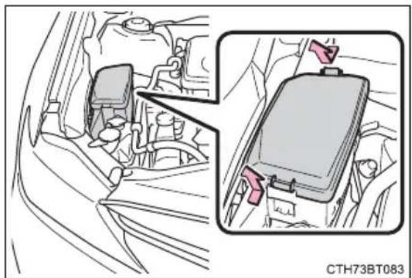 TOYOTA Camry HV (2022) - Checking and replacing fuses - 2