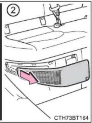 TOYOTA Camry HV (2022) - If dust and clogs cannot be completely removed - 3