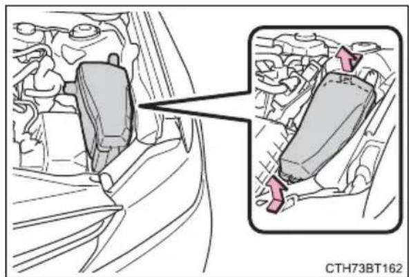 TOYOTA Camry HV (2022) - Checking and replacing fuses - 1