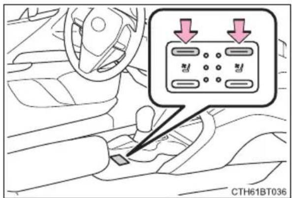 TOYOTA Camry HV (2022) - Seat heaters - 2