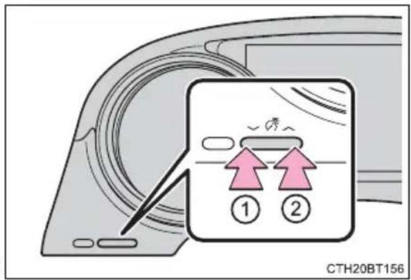 TOYOTA Camry HV (2022) - Instrument panel light control - 1