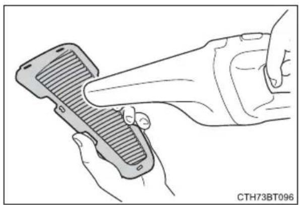 TOYOTA Camry HV (2022) - If dust and clogs cannot be completely removed - 5