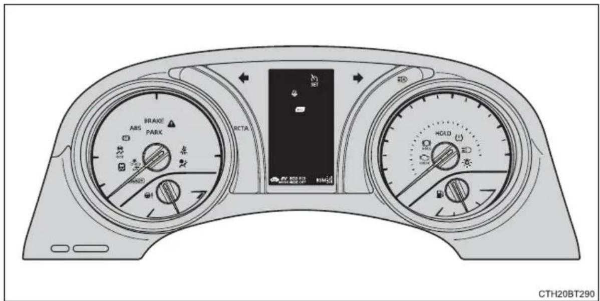 TOYOTA Camry HV (2022) - Warning lights and indicators - 1
