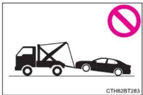 TOYOTA Camry HV (2022) - ■Towing with a sling-type truck - 1