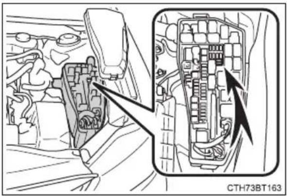 TOYOTA Camry HV (2022) - Checking and replacing fuses - 4