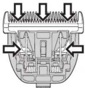 PANASONIC ER-HGP74 - Lubrication - 1
