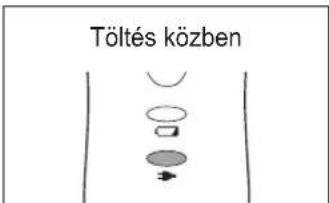Töltés közben