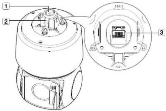Wisenet XNP-6400RW - Mounting surface - 1