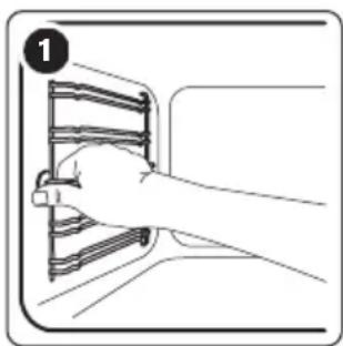 Zoppas POP27902XK - Verwijderbare inschuifrails - 1