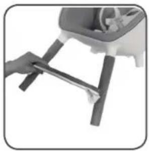 Zopa Dolce ZOP055720 - Montaggio delle gambe e appoggiapiedi - 3