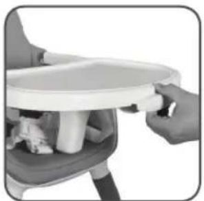 Zopa Dolce ZOP055720 - Attaching and adjusting the table - 4