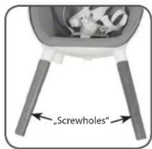 Zopa Dolce ZOP055720 - Leg and footrest assembly - 2