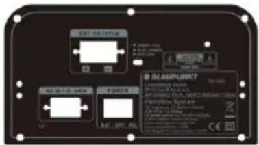 BLAUPUNKT PB10DB - Uporaba baterije: - 1