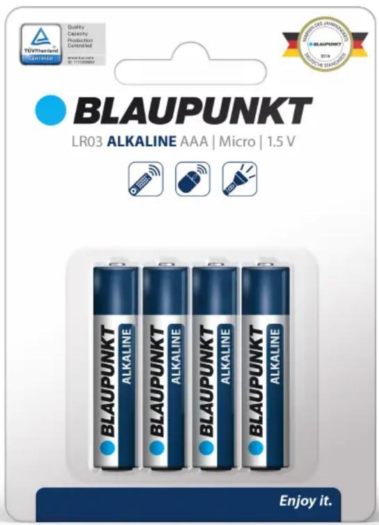 Quality Capacity Production Controlled 100mm BLAUPUNKT LR03 ALKALINE AAA | Micro | 1.5 V Enjoy it.
