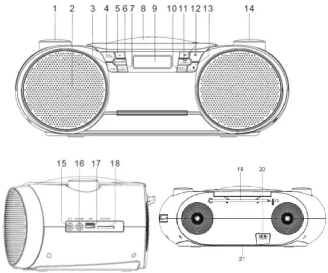 BLAUPUNKT BB30BT - Bluetooth ^TM - 1