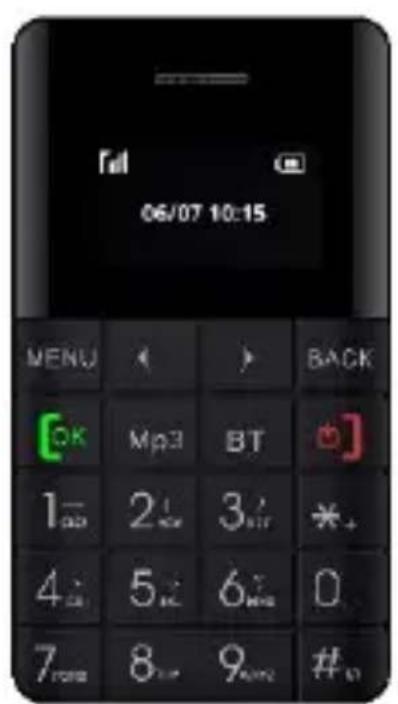 06/07 10:15 MENU OK Mp3 BT 1-2 2 3 4:5 5:6 6: 7:8 8:9 9 BACK
