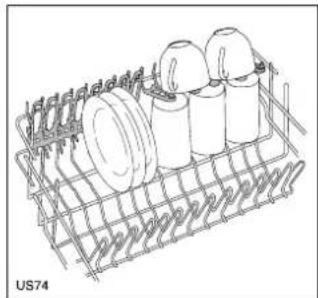 Zanussi-Electrolux DA4441S - The upper basket - 2