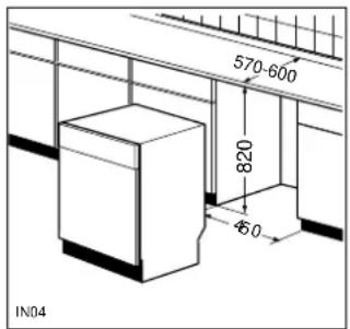 Zanussi-Electrolux DA4441S - Fitting under a counter - 1