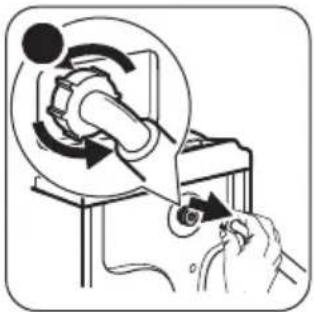 ZANUSSI ZWY 50924 WI - CLEANING THE INLET HOSE AND THE VALVE FILTER - 2