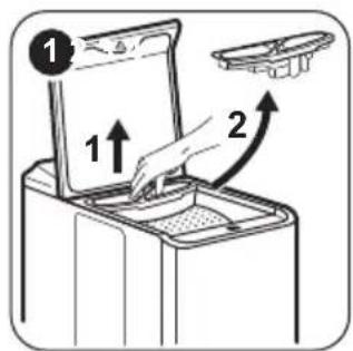 ZANUSSI ZWY 50924 WI - ОЧИСТКА ДОЗАТОРА МОЮЩЕГО СРЕДСТВА - 1