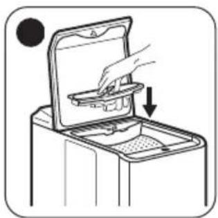 ZANUSSI ZWY 50924 WI - CLEANING THE DETERGENT DISPENSER - 4