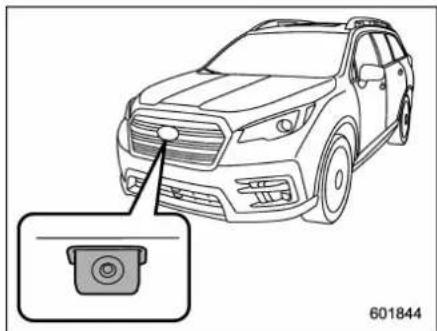 SUBARU 2019 - 6-15. Front View Monitor (if equipped) - 1