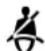 SUBARU 2019 - ■ Seatbelt warning light and chime - 1
