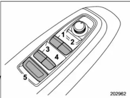 SUBARU 2019 - ■ Power window operation - 1