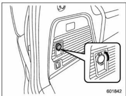 SUBARU 2019 - ■ 12 V power outlet - 2