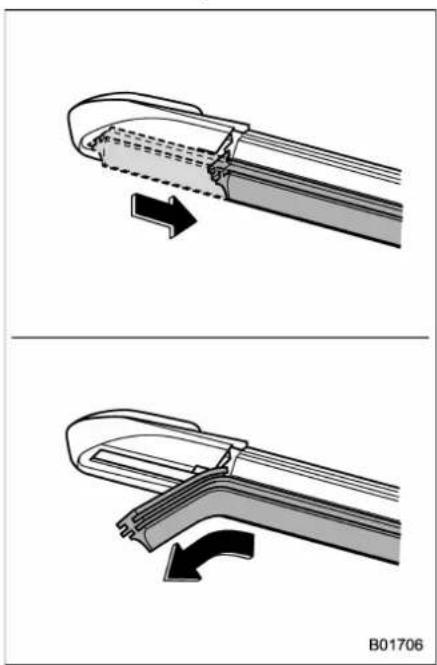 SUBARU 2019 - ■ Window wiper blade rubber - 1