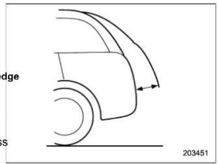 SUBARU 2019 - To open the rear gate: - 1